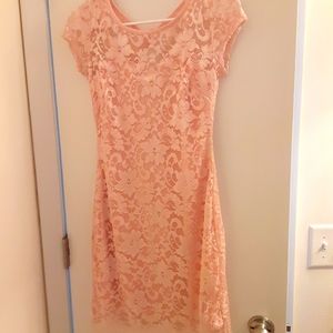 Blush dress